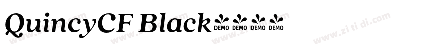 QuincyCF Black字体转换